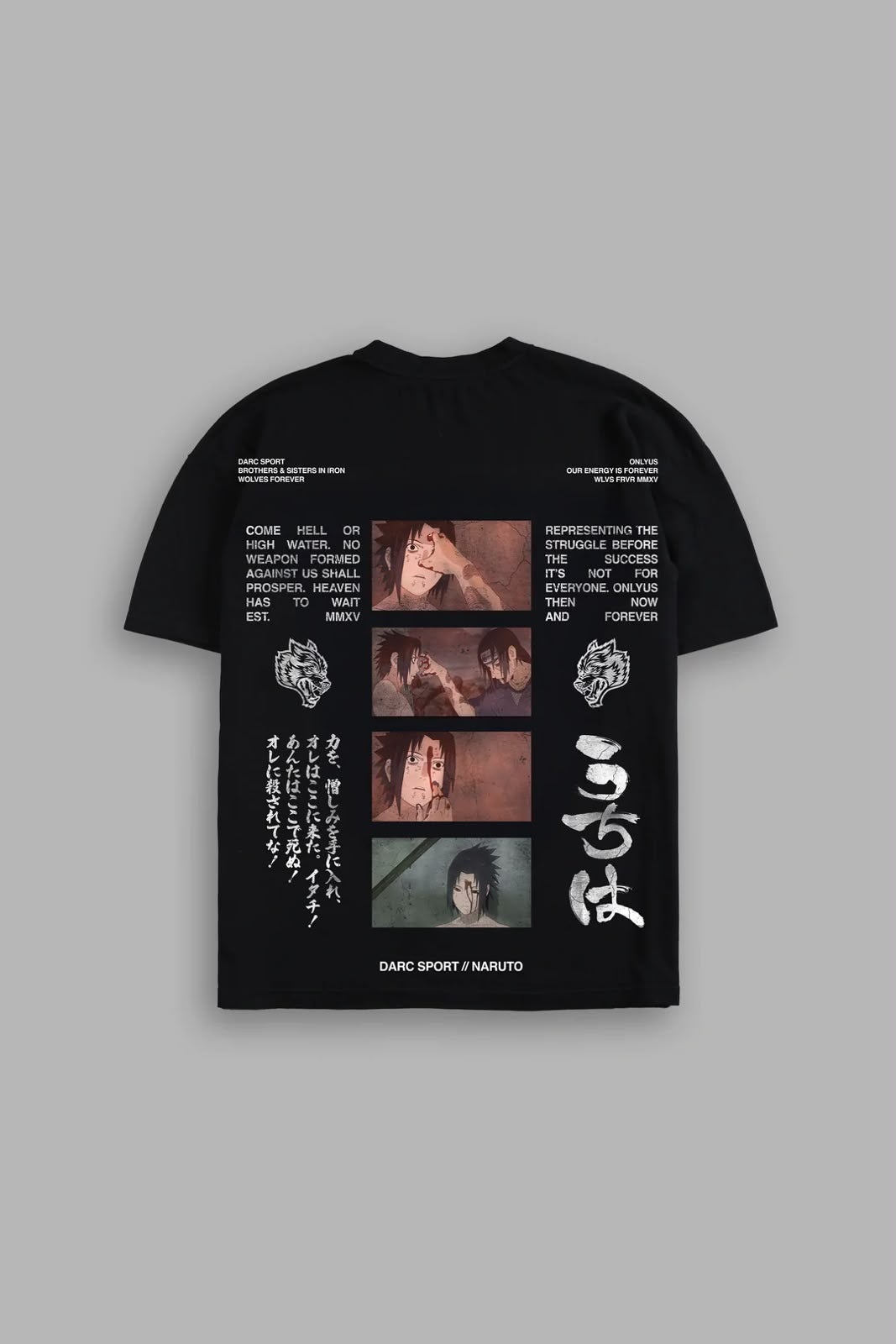Camiseta darc sport hombre naruto