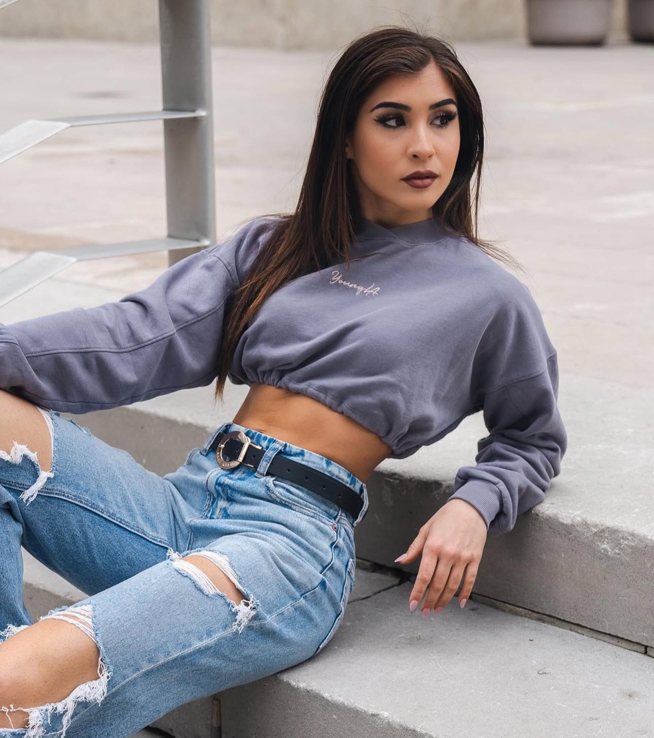 Sudadera youngla mujer