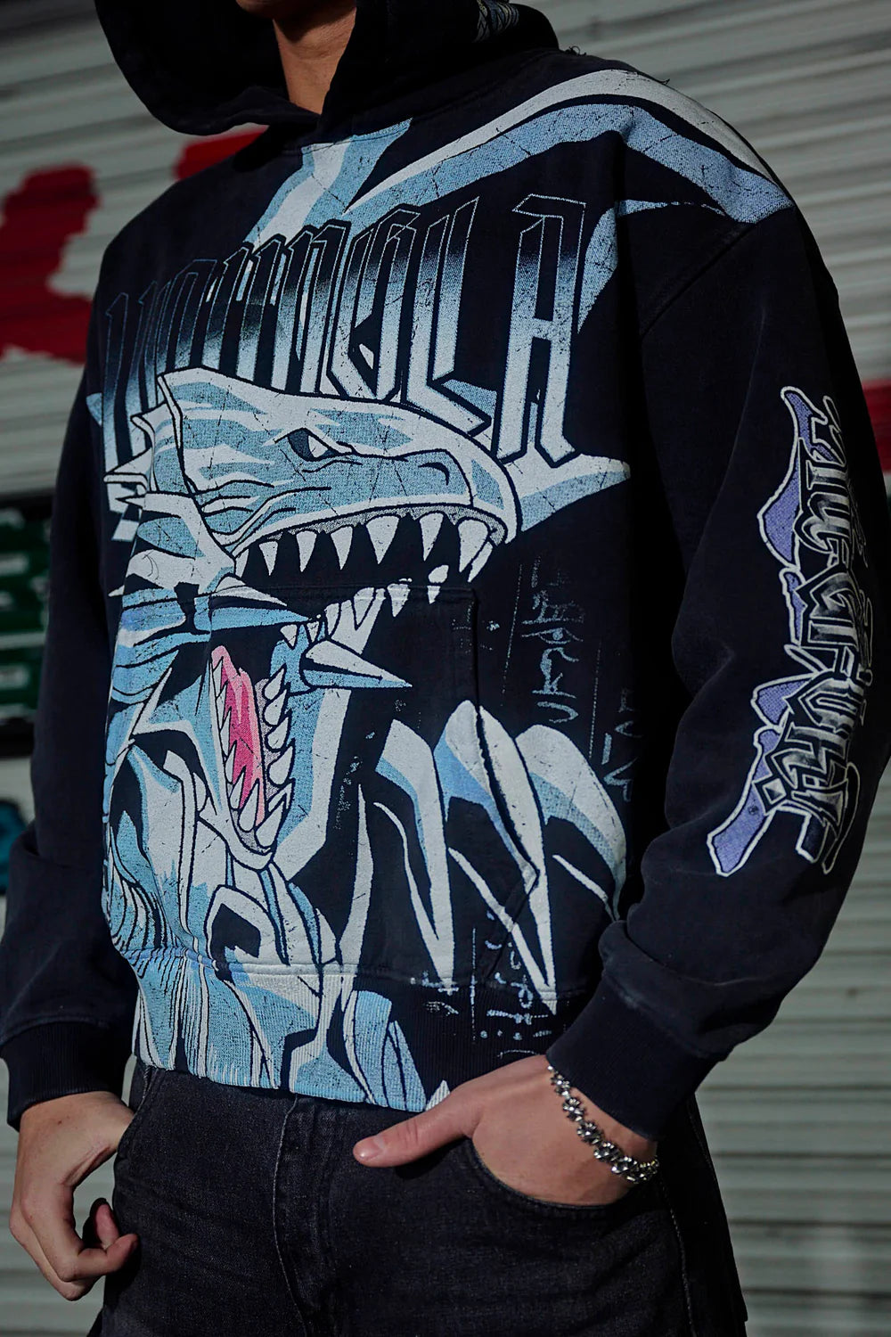 SUDADERA YOUNGLA X YUGIOH HOMBRE