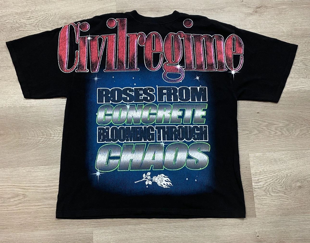 Camisa civil regime hombre Rick and morty