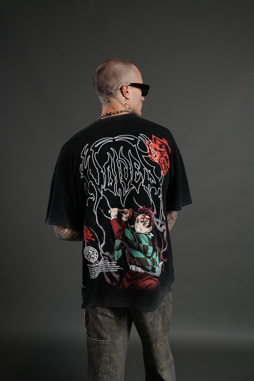 Camiseta darc sport hombre demon slayer