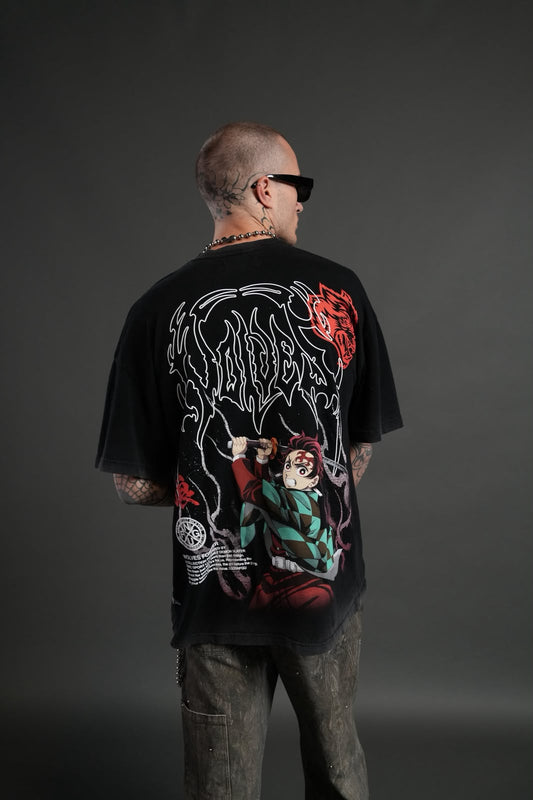 Camisa darc sport hombre demon slayer