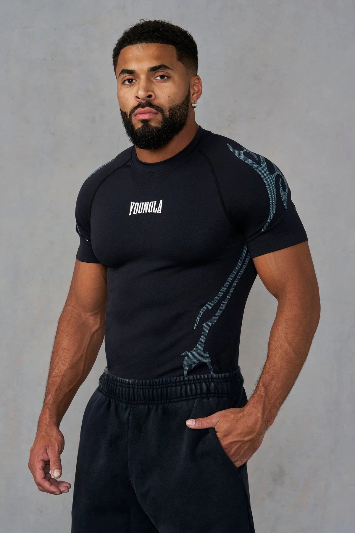 Camisa Youngla Hombre Ghotic Compression