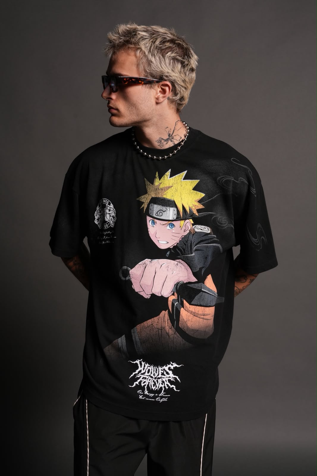 Camiseta darc sport hombre naruto
