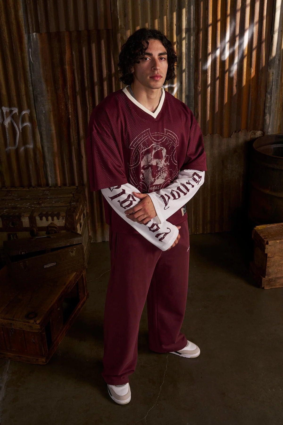 Camisa Youngla Hombre Jersey