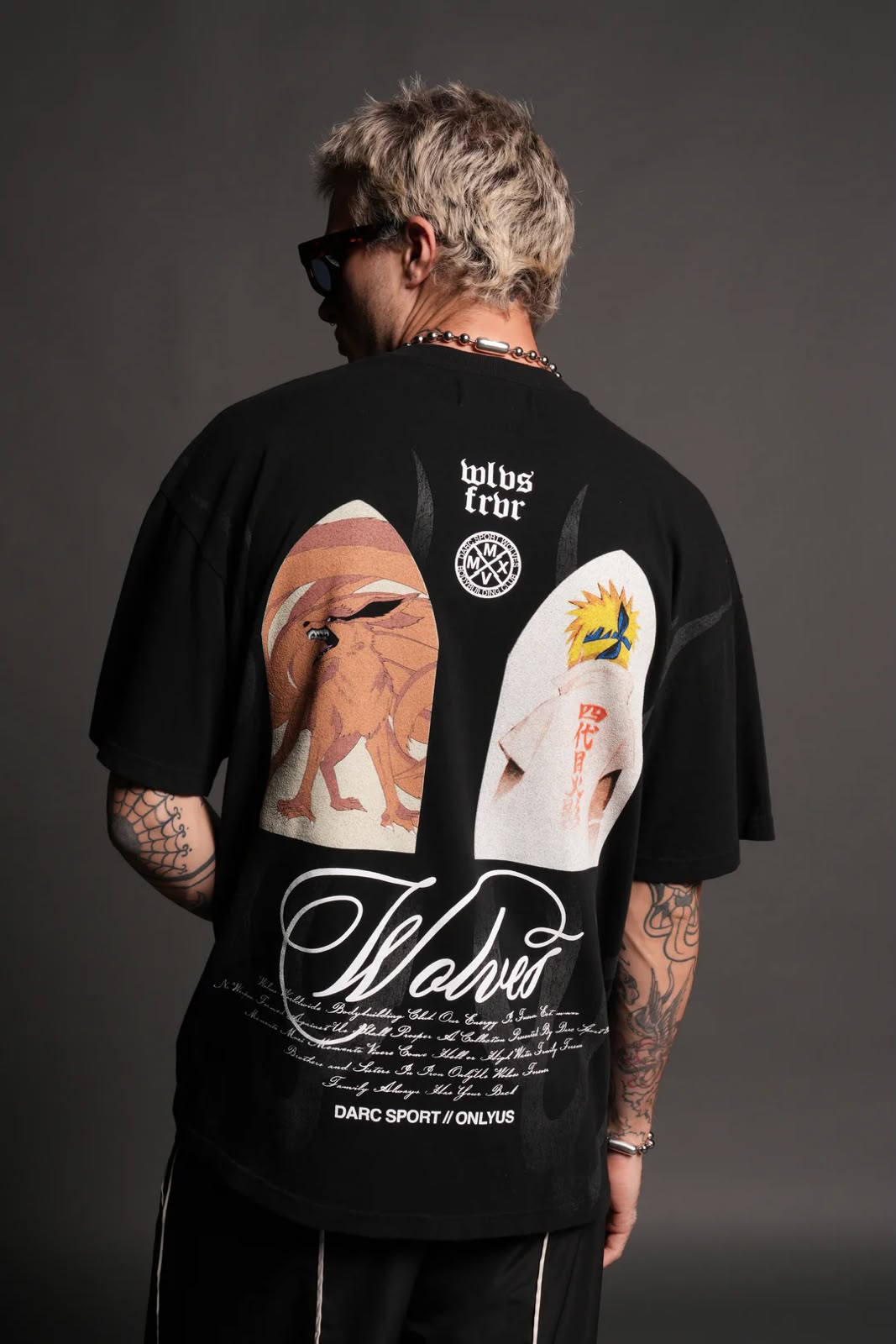 Camiseta hombre darc sport Naruto