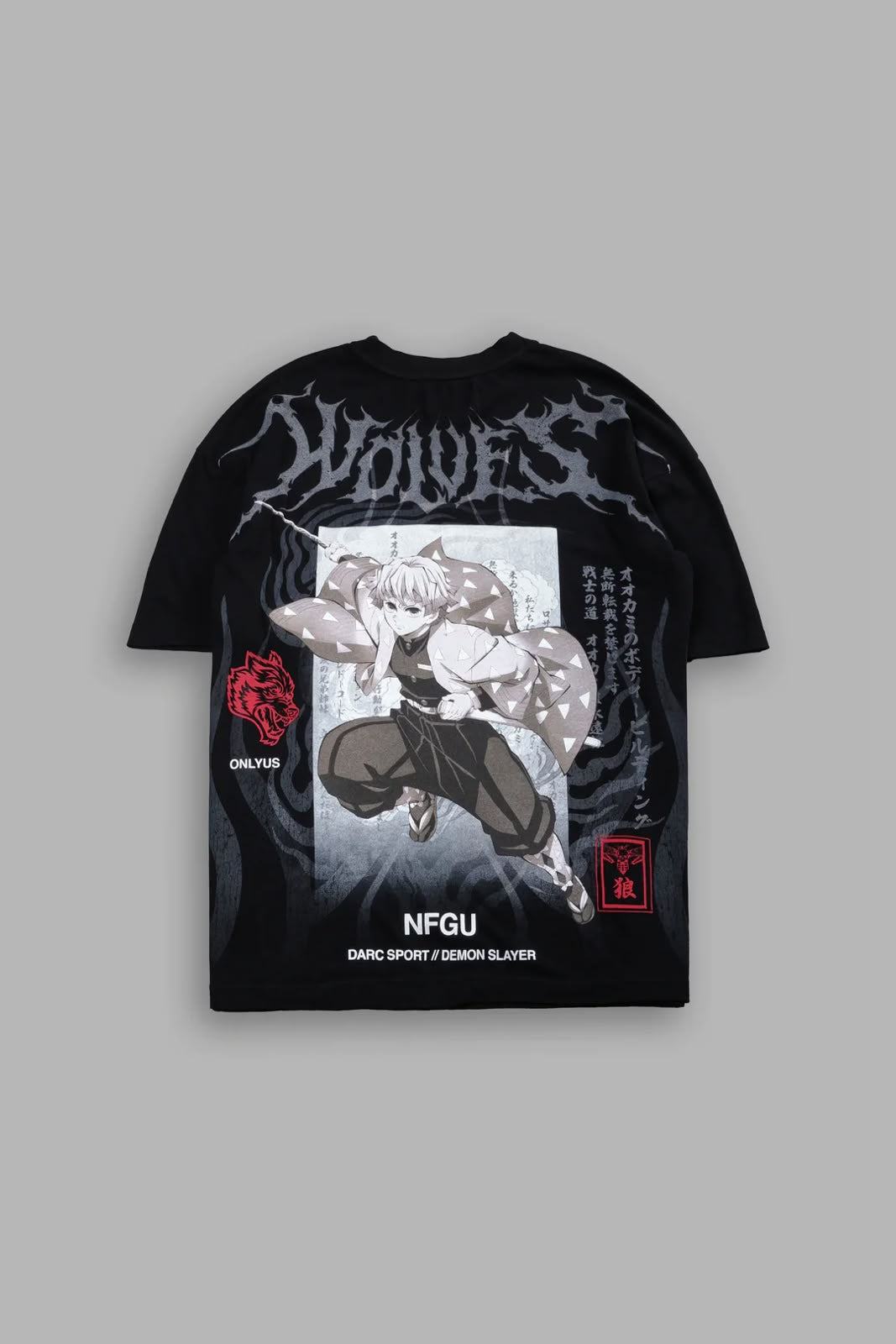 Camiseta darc sport hombre demon slayer