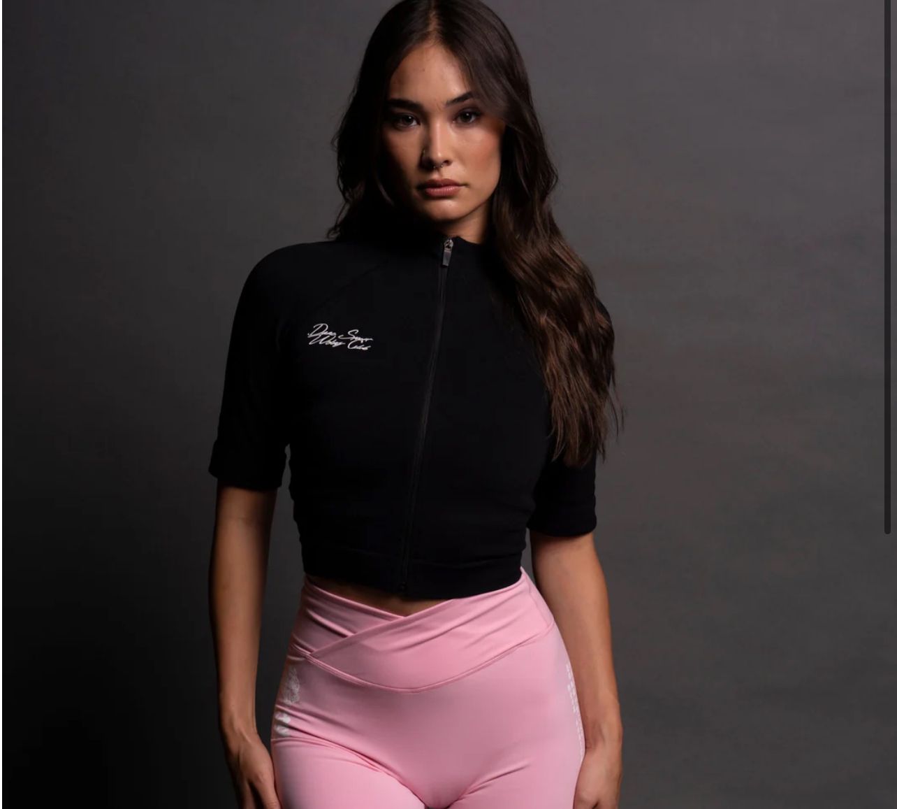 Sudadera crop top darc sport mujer