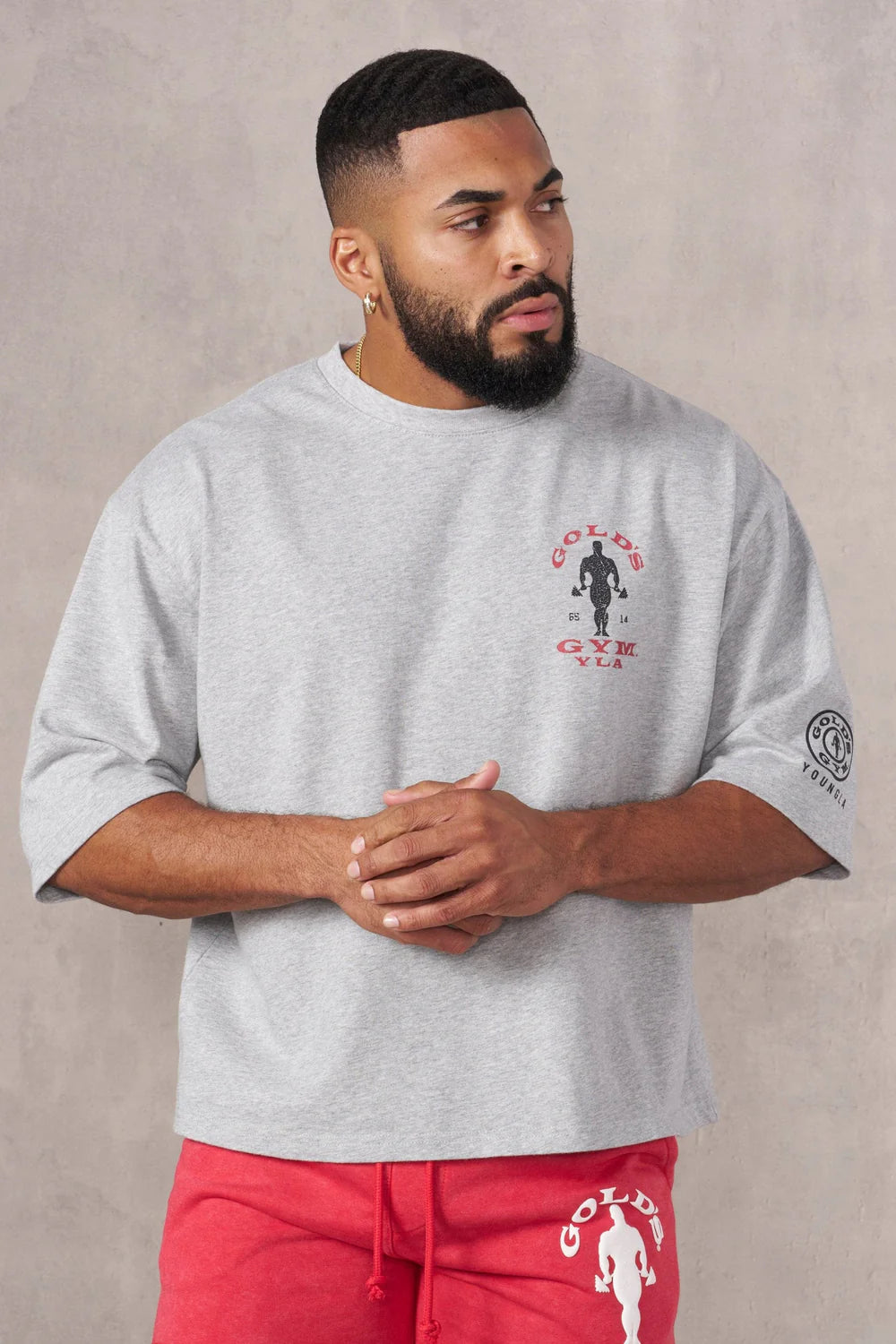 Camisa youngla hombre Golds gym