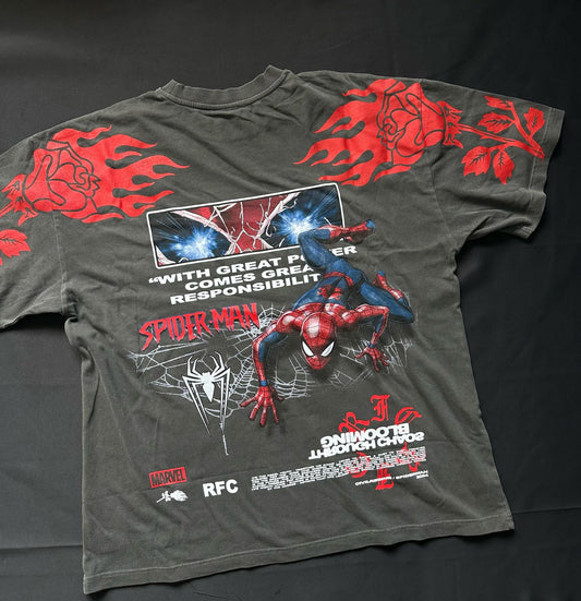 Camisa civil regime x spiderman hombre