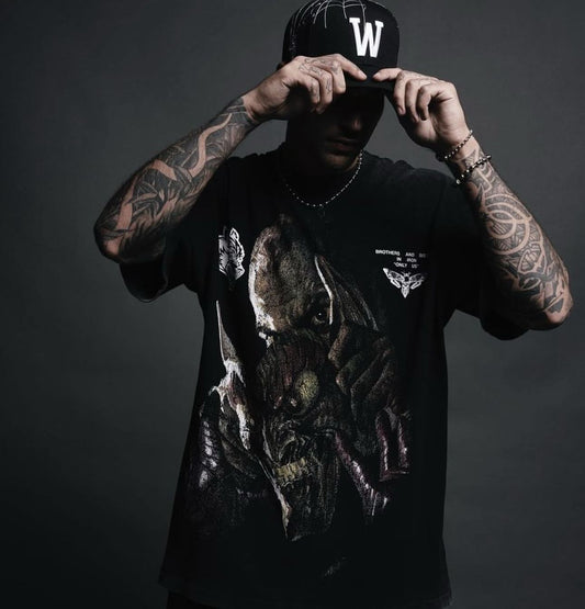 Camisa darc sport x marvel green goblin hombre