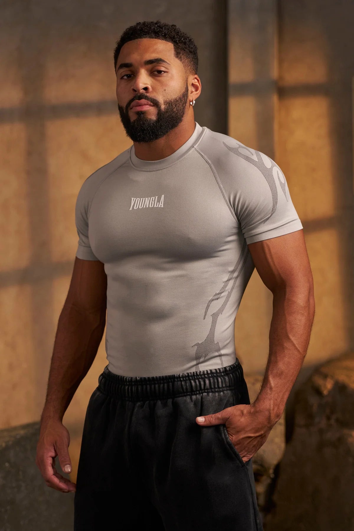 Camisa Youngla Hombre Ghotic Compression