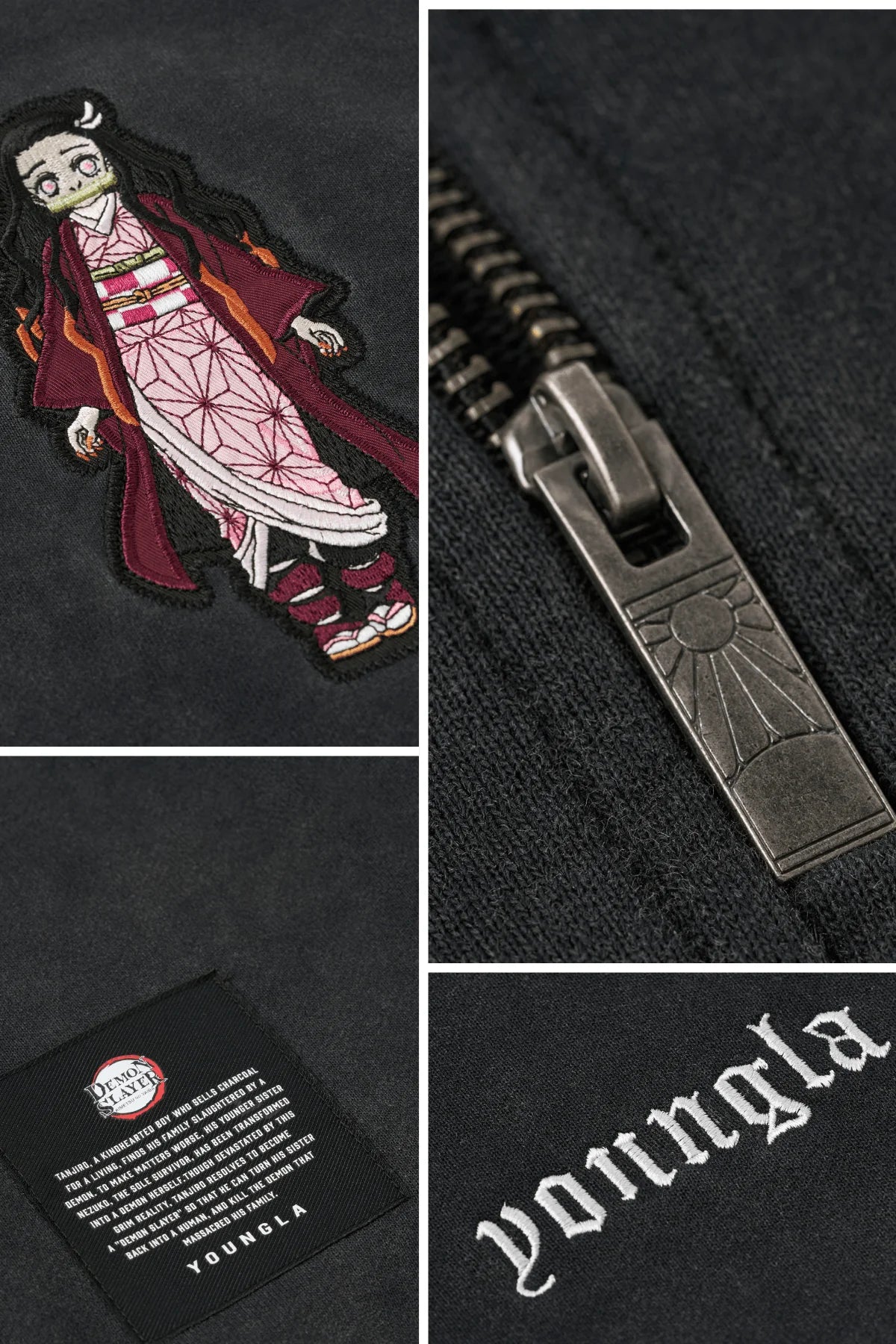 Sudadera youngla hombre demon slayer