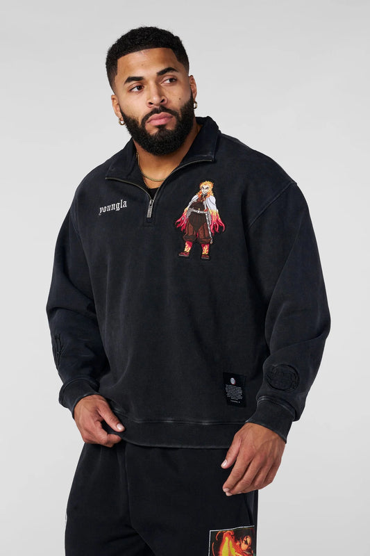 Sudadera youngla hombre demon slayer