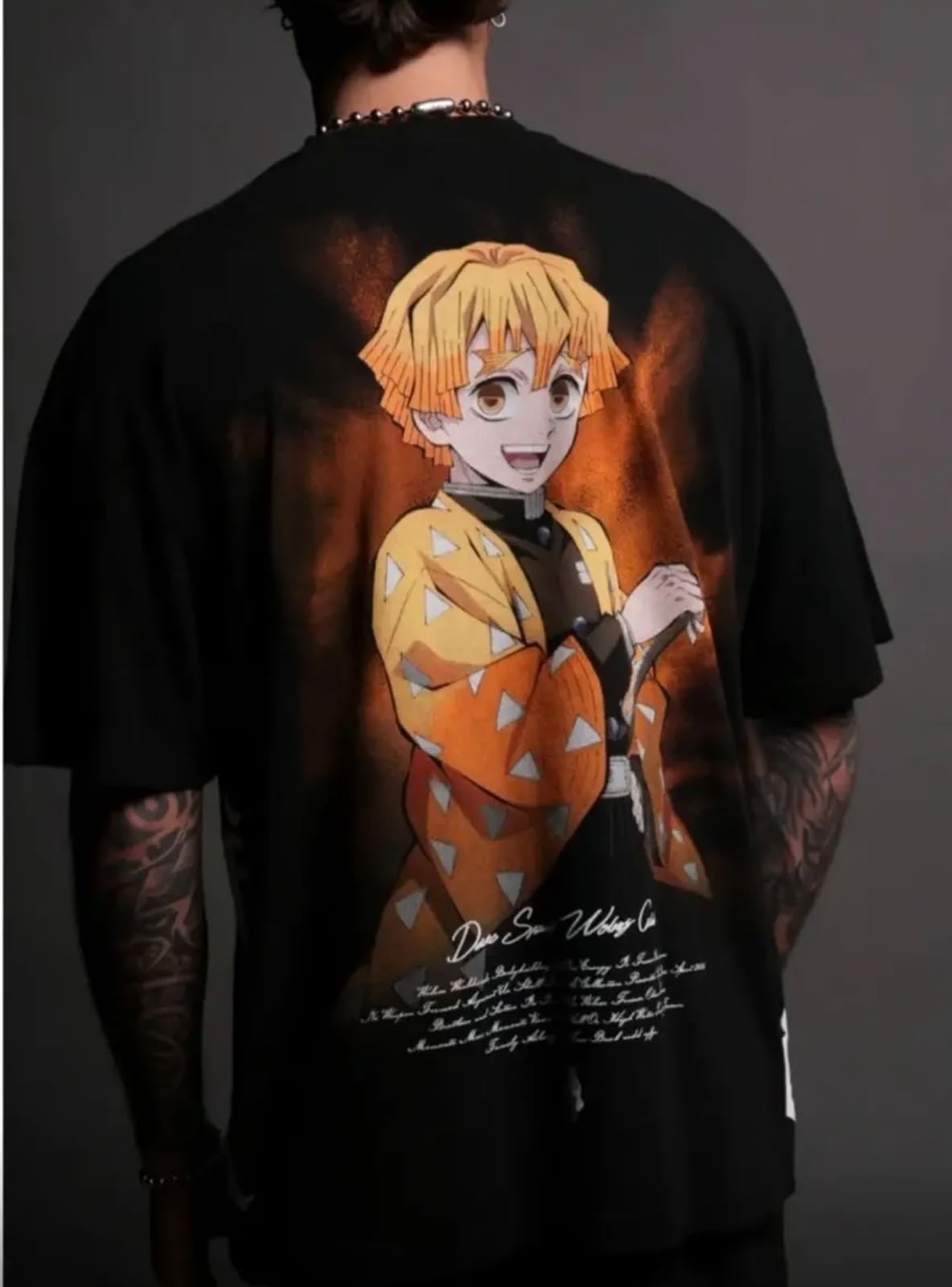 Camiseta darc sport hombre demon slayer