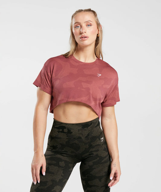 Crop top gymshark mujer