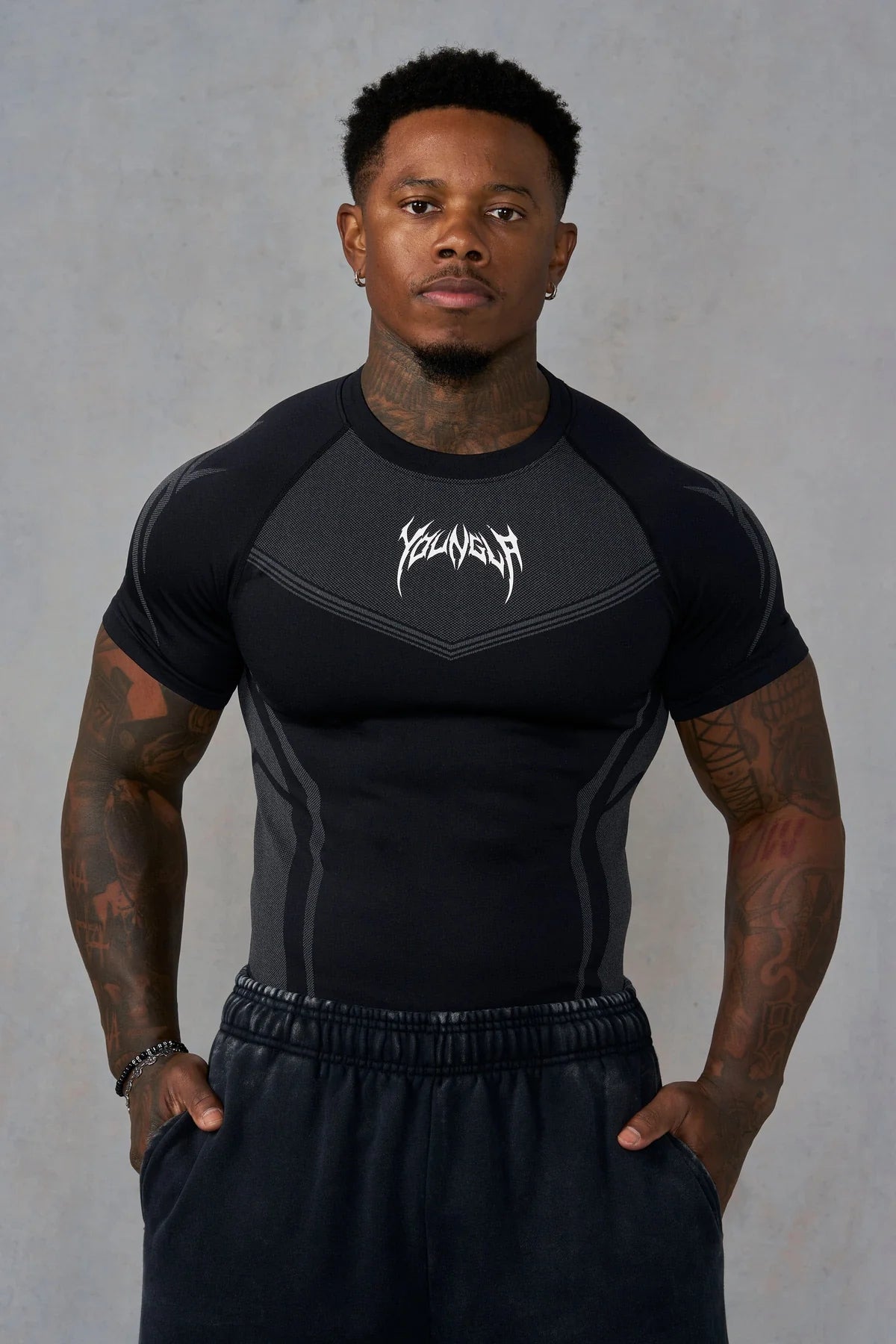 Camisa Youngla Hombre Warrior X Compression