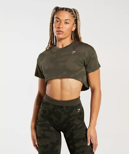 Crop top gymshark mujer