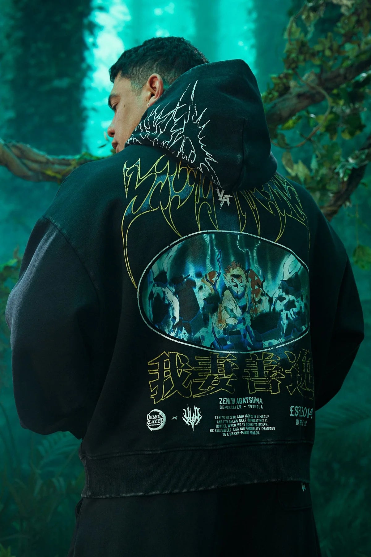 Sudadera Youngla Demon slayer hombre