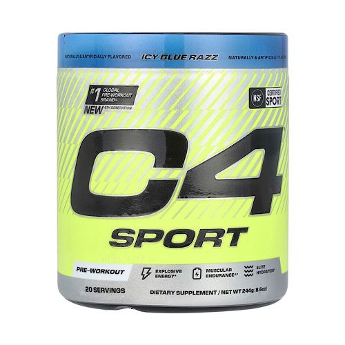 Pre entreno C4 Sport 30 servicios