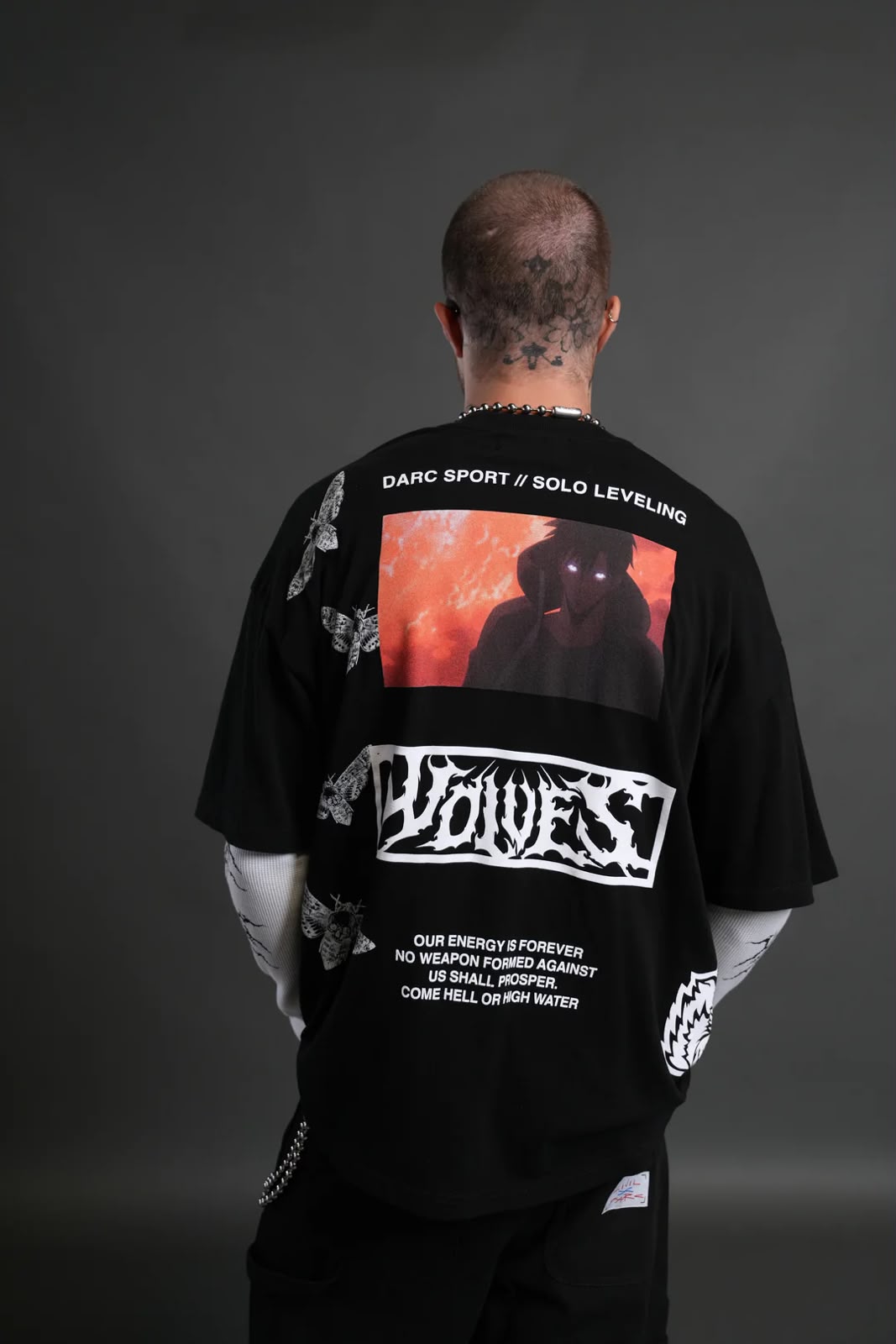 Camiseta darc sport hombre solo leveling