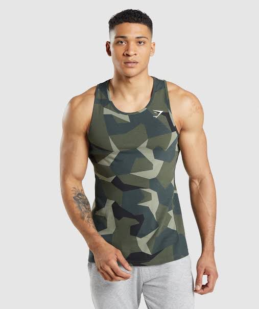 camisa Tank gymshark hombre