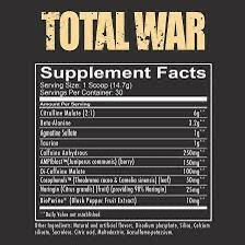 Pre entreno Total war 30 servicios