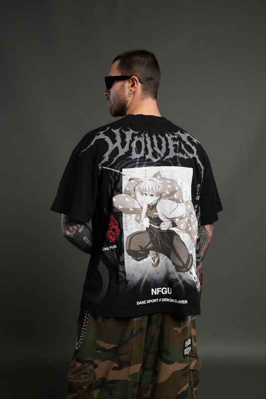 Camisa darc sport hombre demon slayer