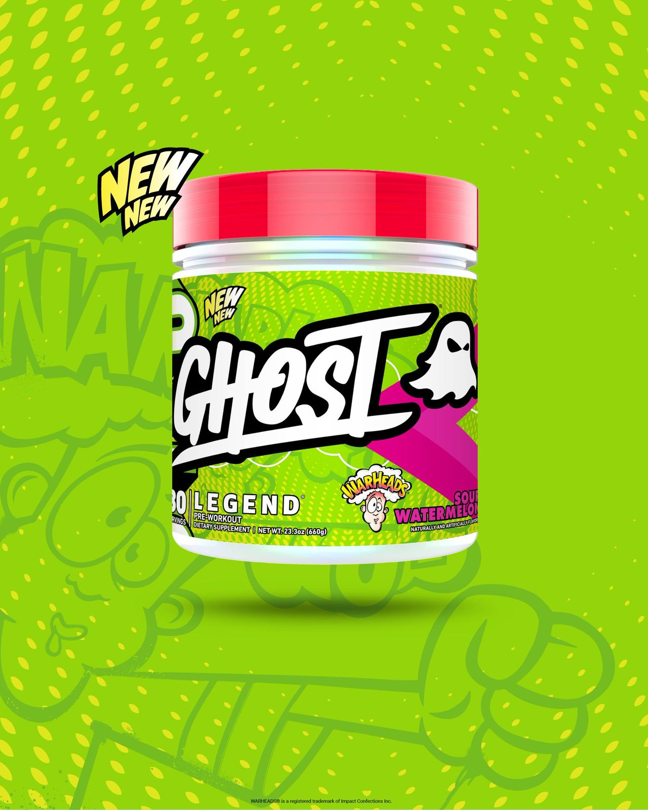 Pre entreno Ghost 30 servicios