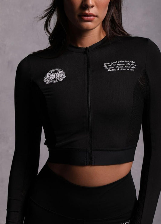 Sudadera crop top darc sport mujer