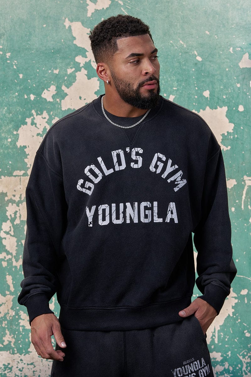 Sudadera Youngla Hombre Golds Gym
