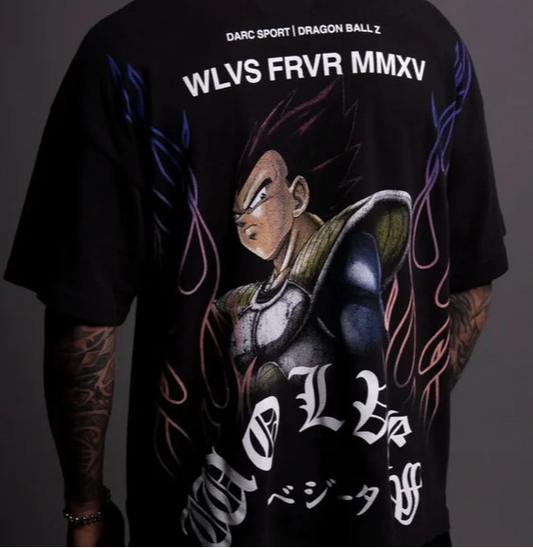 Camisa hombre DARC SPORT X DRAGON BALL Z vegeta